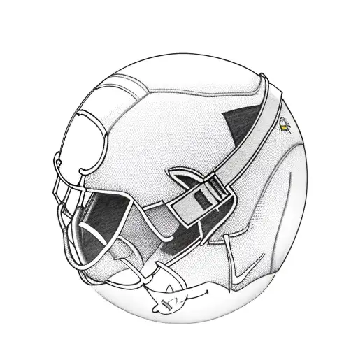 A West Virginia State Outline With A Football And Medical Cross Inside