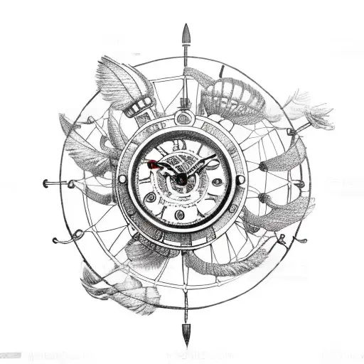Dream Catcher Seabee Radio Old School Clock Old School Car