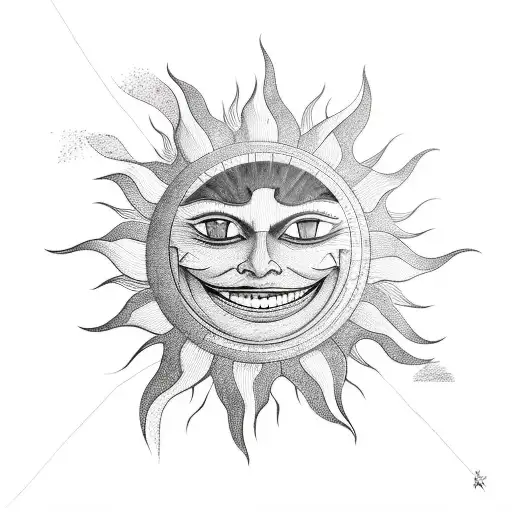 Proudly Present The Sun With A Wicked Smile