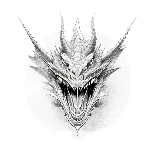Simple Dragon Head