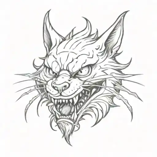 Devil Cat Laugh