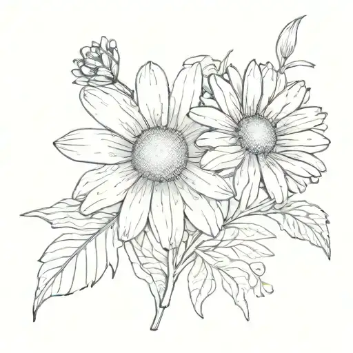 One Wildflower Daisy