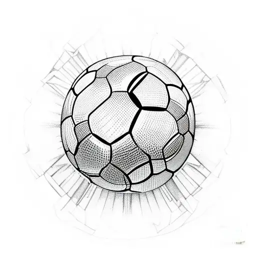 A Soccer Ball Morphing Into A Detailed Renaissance Art Masterpiece