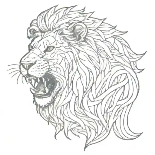 Lion Roaring