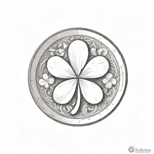 4 Leaf Clover Coin
