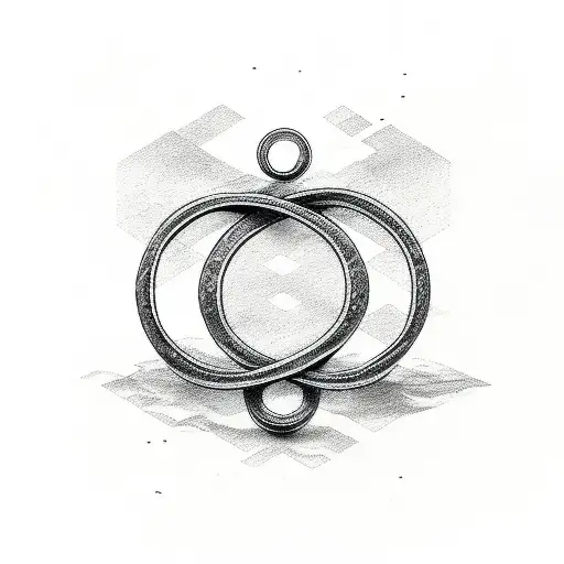 Infinity Symbol Letters R And S