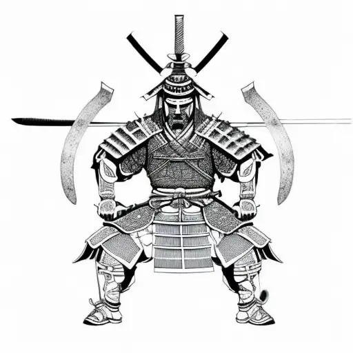 Full Body Samurai Armor Moon