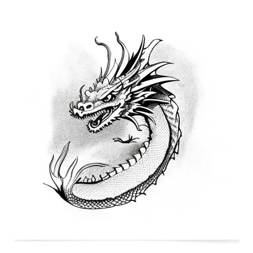 Dragon Western Flowers