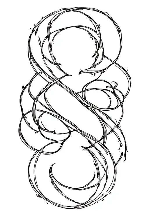 Water Sign Intertwined