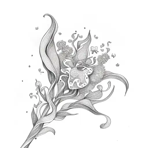 Lilly Of The Valley With Ankh