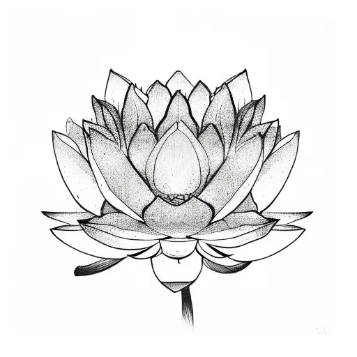 A Family Of Lotus Flowers Representing Different Family Members