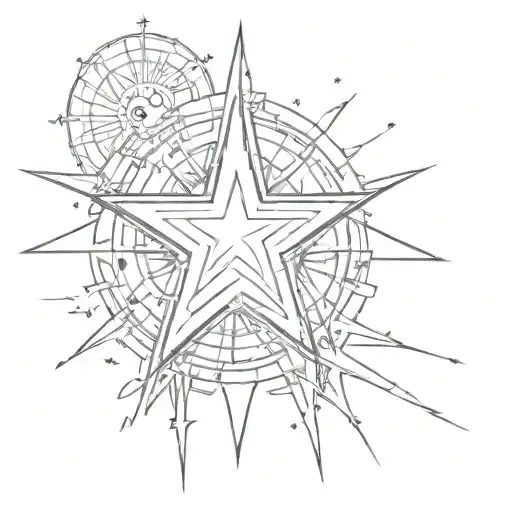 The Star From Which The Rays Come