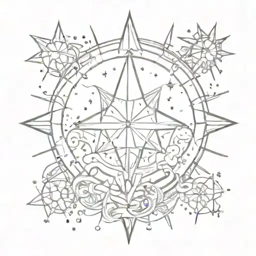 Rays That Come From The Sun Stars