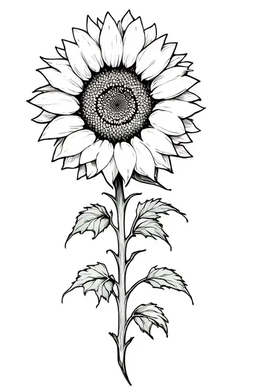 Sunflower Spine