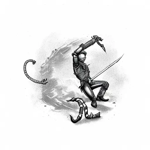 Vault Boy With Scorpion