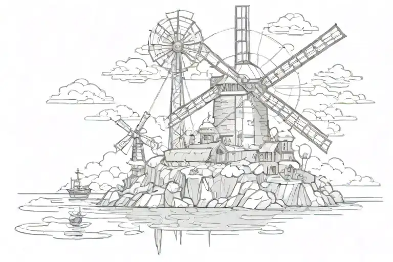 Windmill Island Floating In The Sky By Gorillaz Music Videos