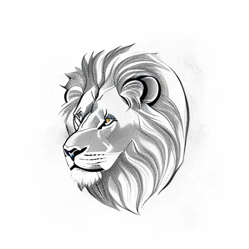 State Of Virginia Outline With Lion Inside