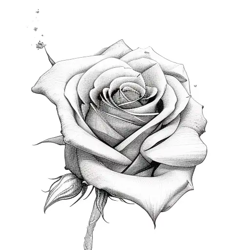 Love Yours With Roses And Butterlfies