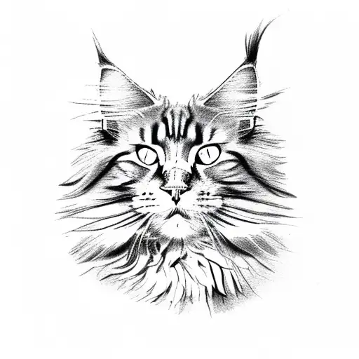 Maine Coon Cat Talking