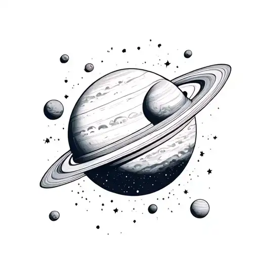 Space Surrounded By Planets