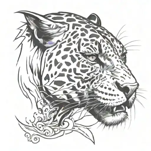 Panther Head Emerging