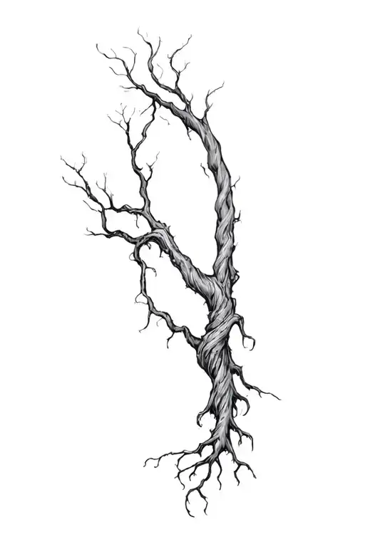 A Twisted Tree With Roots