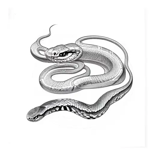 Snake With Name In Body