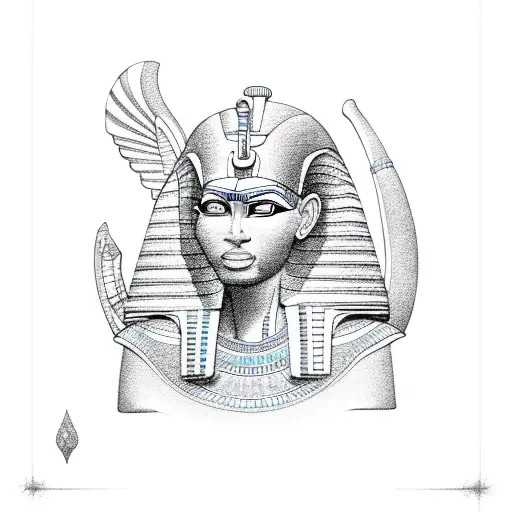 Egyptian And Ankh