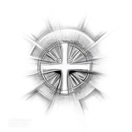 Christian Cross Blessed
