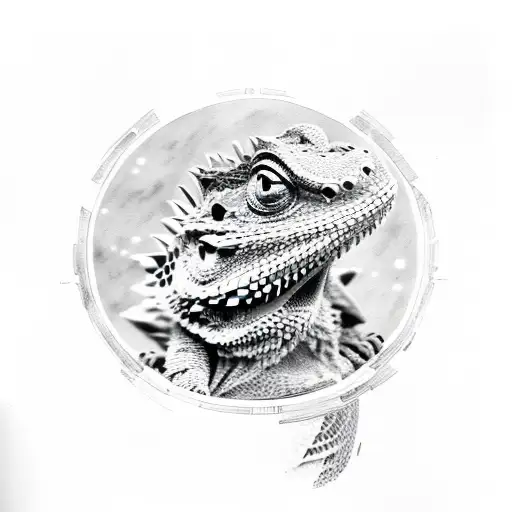 A Bearded Dragon Wearing A Star Wars Themed Outfit