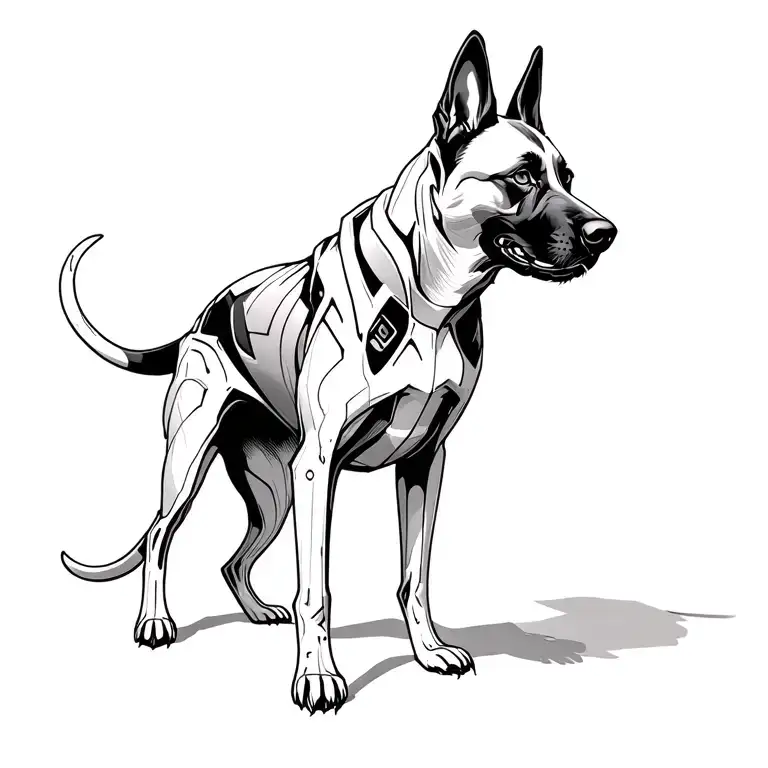 Biomechanical Belgian Malinois