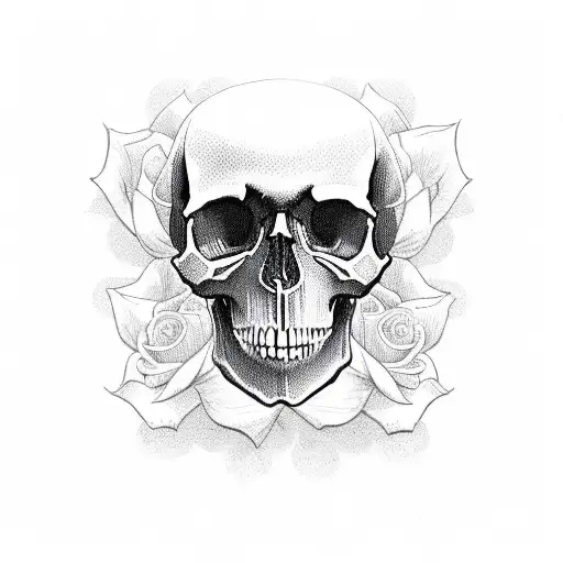Skull And Roses Male