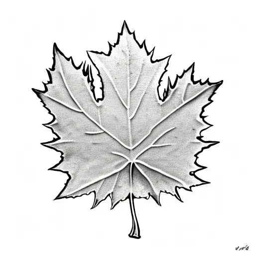 Canadian Maple Leaf With Scottish Thistles