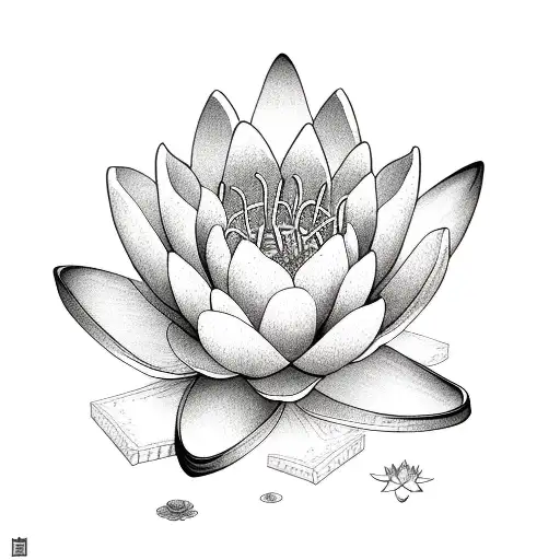 Water Lily And Larkspur With Leo Astrology