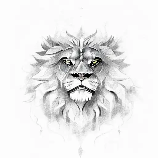 Roaring Lion And Heart