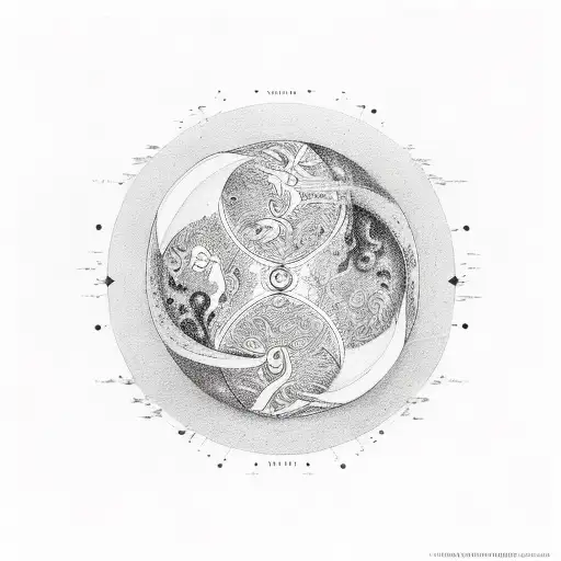 Self Love And Self Hate Presented By Yin-yang Tattoo