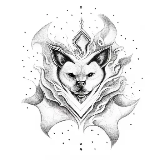 The Name Tami Inside Of A Heart Surrounded By Fire