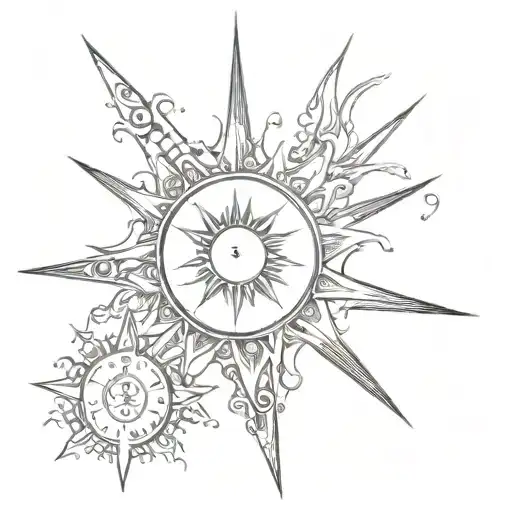 A Sun And Star