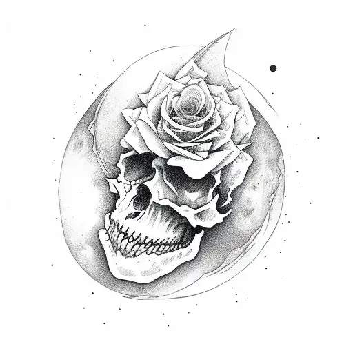 Moon Skulls Rose Mountain