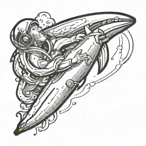 Banana Is Flying Into Space