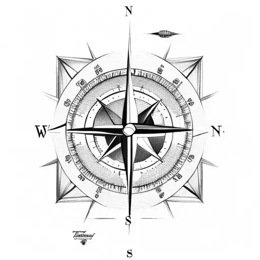 Compass And Biomechanics Half Sleeve