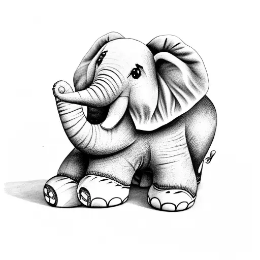 Stuffed Animal Elephant