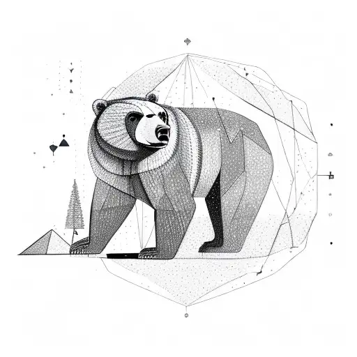 Constellation Creating A Bear