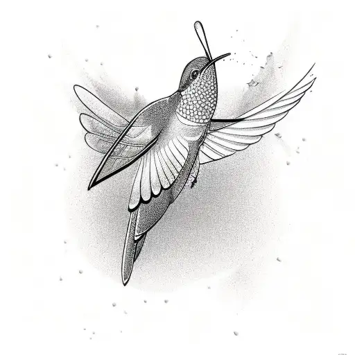 Humming Bird Chi Symbol