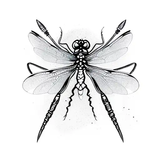 Dragonfly With Scorpion Tail
