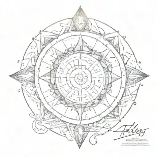 Atlas Written Inside A Sun