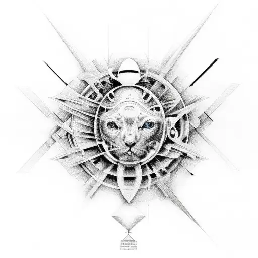 Golden Ratio In The Style Of Tool Group