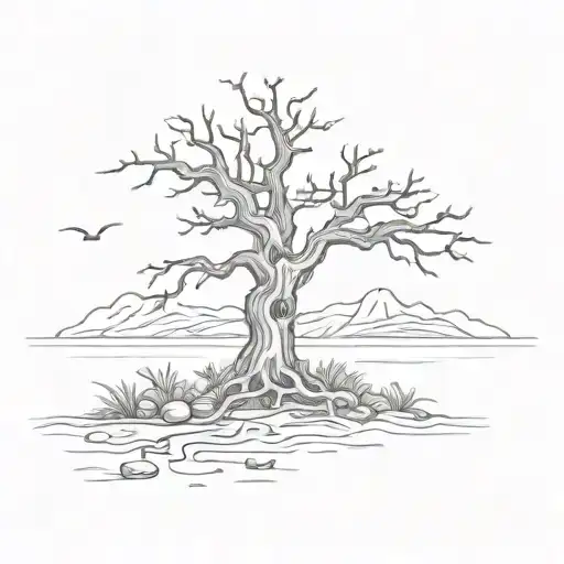 Mexican Festival Of The Dead Tree