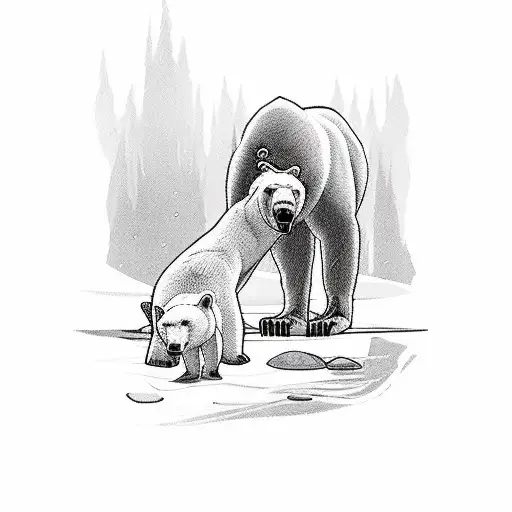 A Weightlifting Nurse With A Polar Bear Spotting Them In The Gym