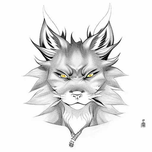 Exact Copy Of Kurama From Naruto